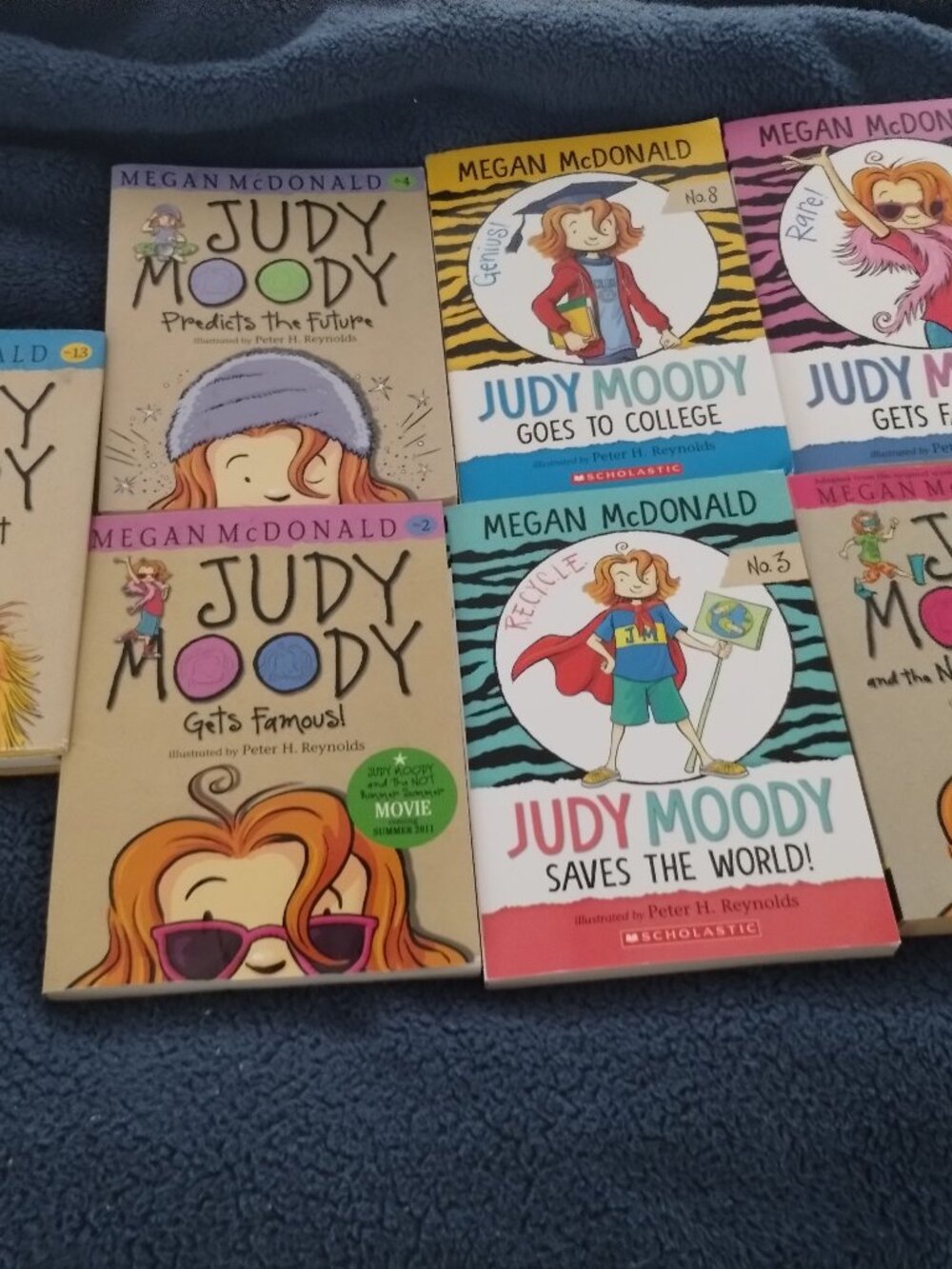 Judy Moody chapter books,lot of 7